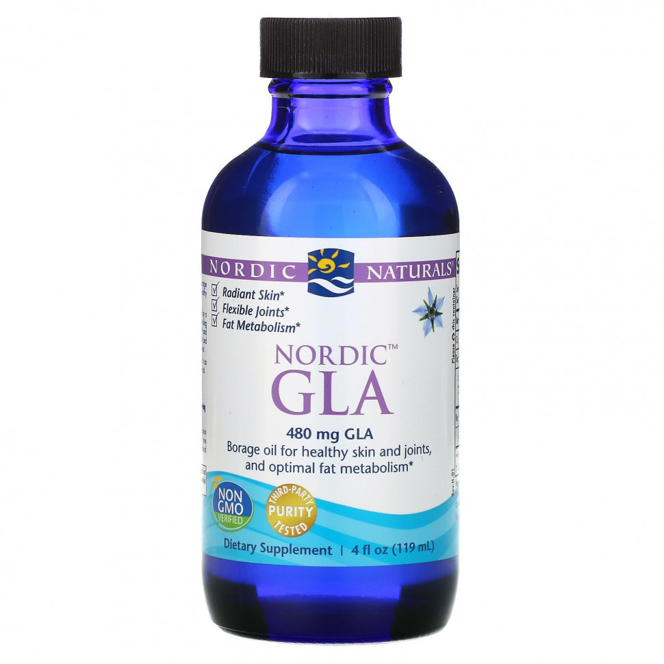  Nordic Naturals, Nordic GLA, 4   (119 )    -     , -, 