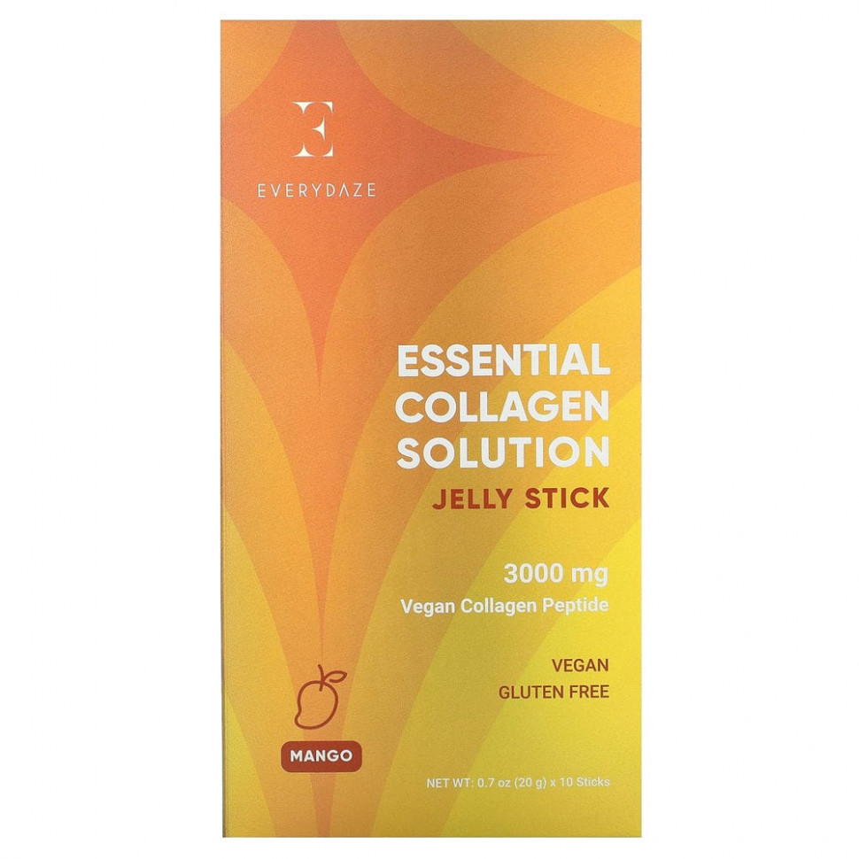   Everydaze, Essential Collagen Solution,   , , 3000 , 10   20  (0,7 )  IHerb () 