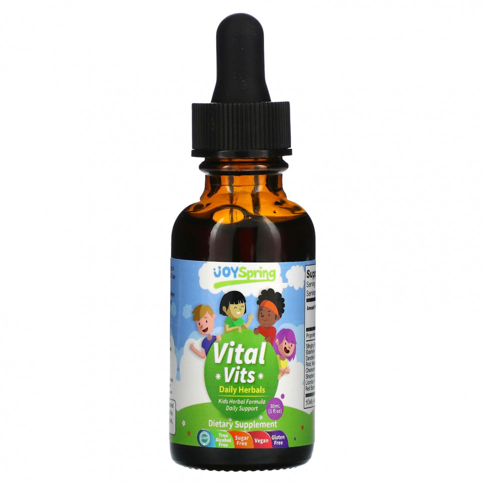  JoySpring, Vital Vits, Daily Herbals, 1   (30 )    -     , -, 