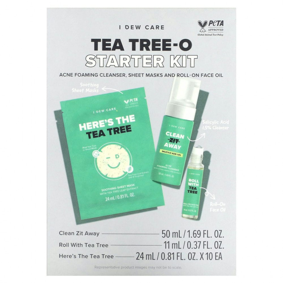 ������ ������ I Dew Care, ��������� ����� Tea Tree-O, 1 �����  IHerb (������) ����