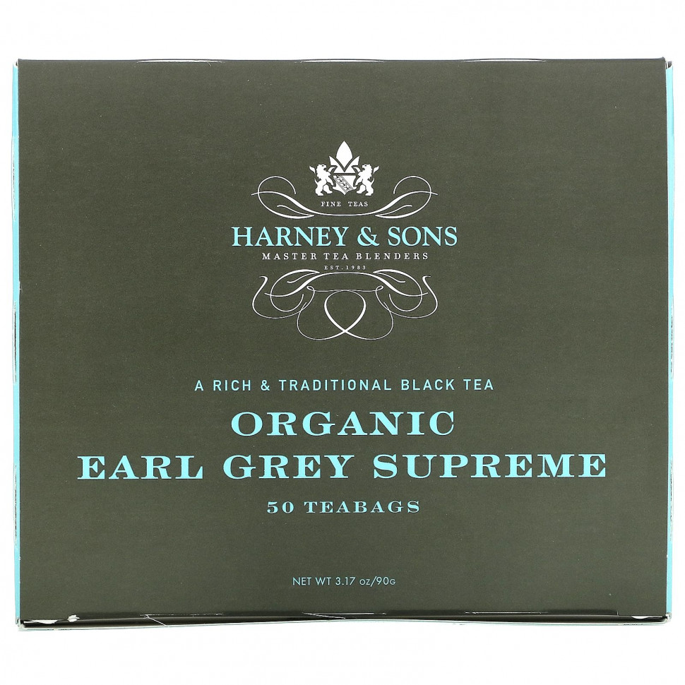  Harney & Sons, A Rich & Traditional Black Tea,  Earl Grey Supreme, 50  , 3,17  (90 )    -     , -, 