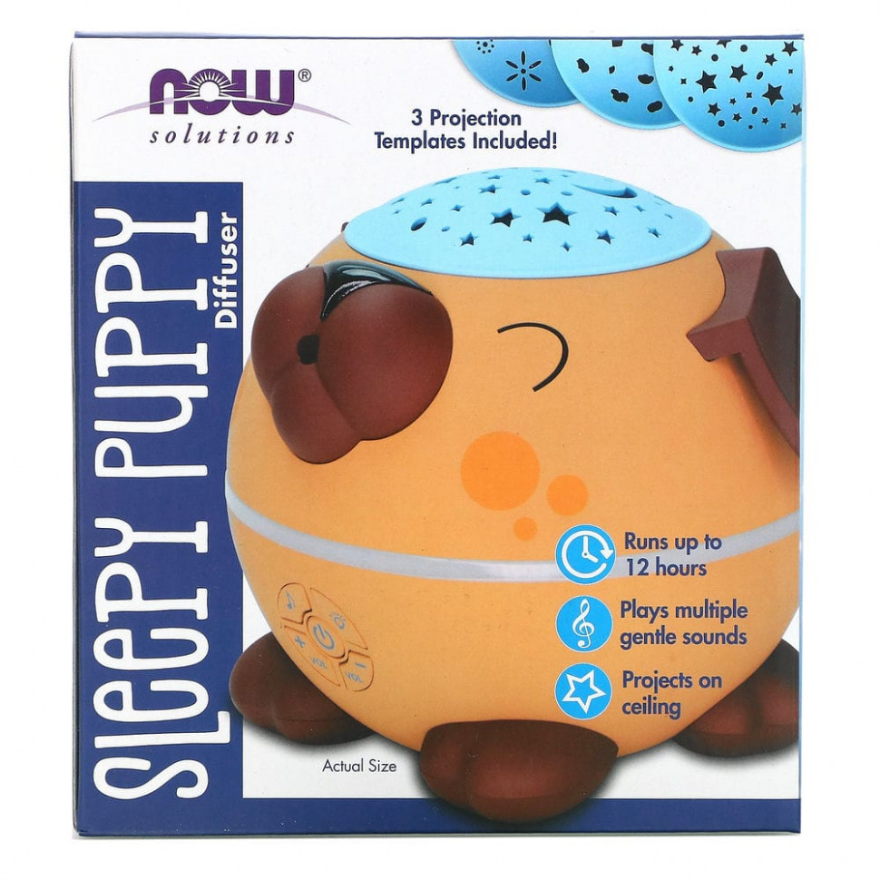  NOW Foods, Solutions, Sleepy Puppy Diffuser, 1 Diffuser    -     , -, 