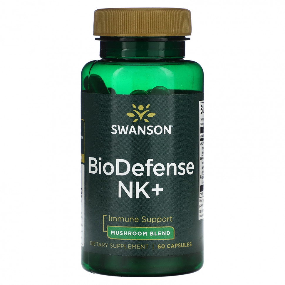  Swanson, BioDefense NK +, 60     -     , -, 