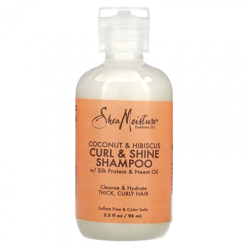   SheaMoisture, Curl & Shine Shampoo,    ,   , 95  (3,2 . )  IHerb () 