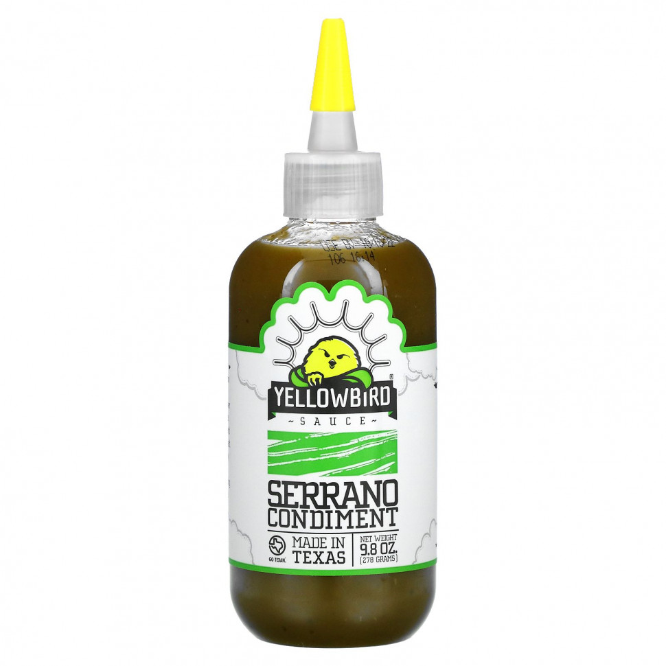 ������ ������ Yellowbird Sauce, �������� Serrano, 278 � (9,8 �����)  IHerb (������) ����