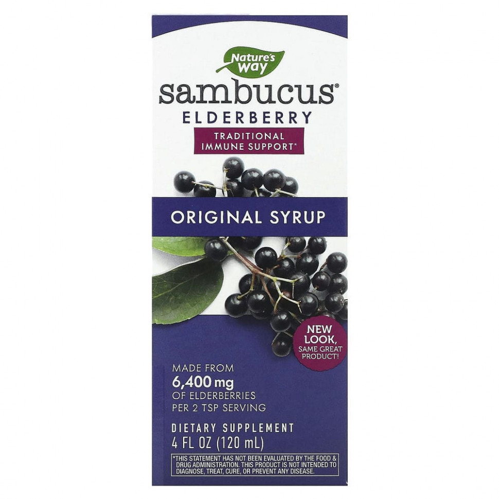  Nature's Way, Sambucus,   ,  , 120  (4 . )    -     , -, 