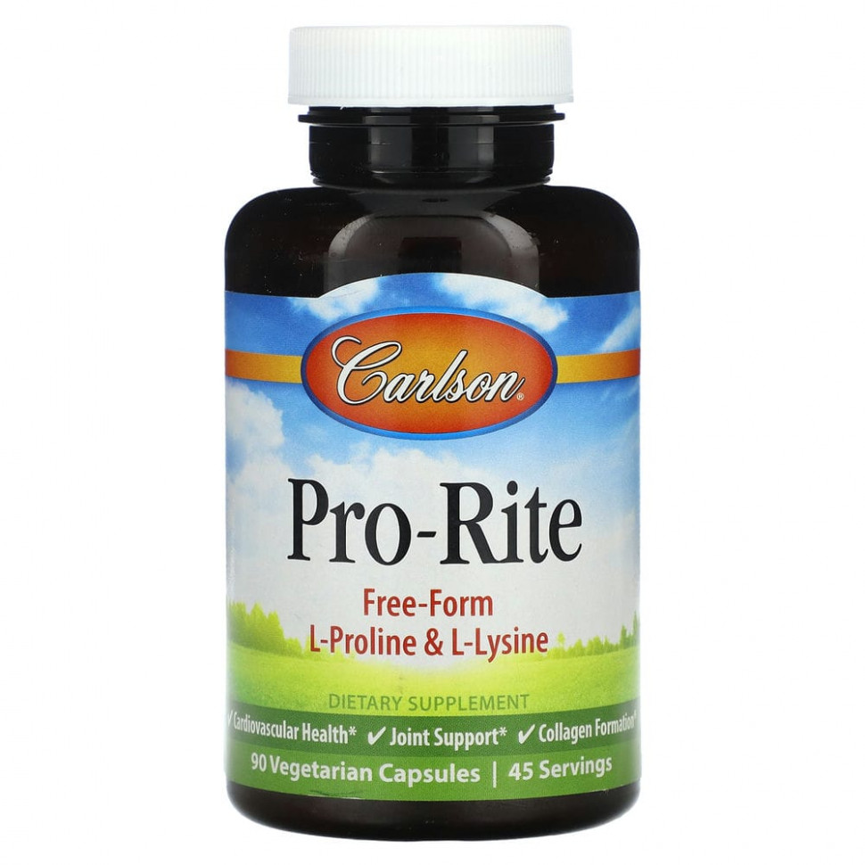 ������ ������ Carlson, Pro-Rite, 90 �������������� ������  IHerb (������) ����