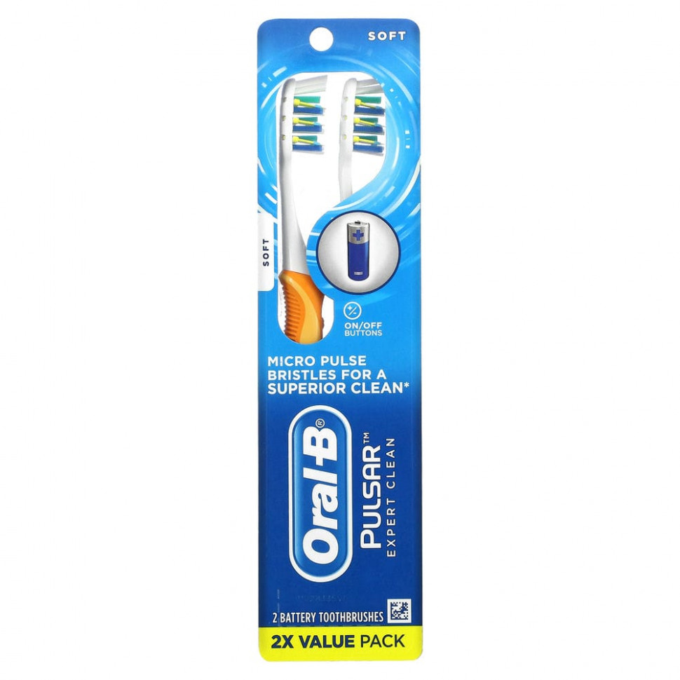 ������ ������ Oral-B, Pulsar, ������ ����� Expert Clean, ������, 2 ��. � ��������  IHerb (������) ����