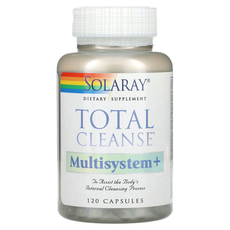 ������ ������ Solaray, Total Cleanse, Multisystem +, 120 ������  IHerb (������) ����