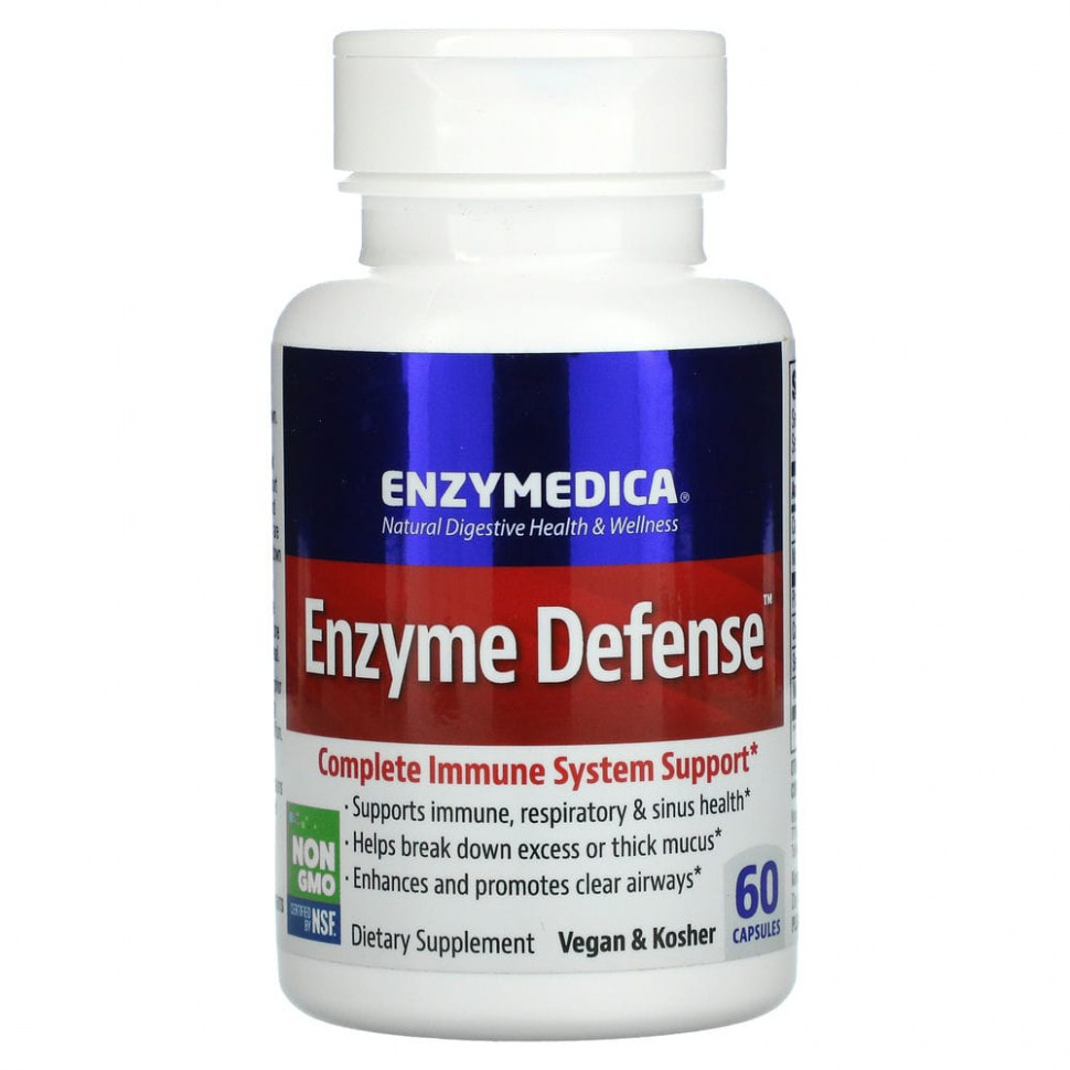  Enzymedica, Enzyme Defense, 60     -     , -, 