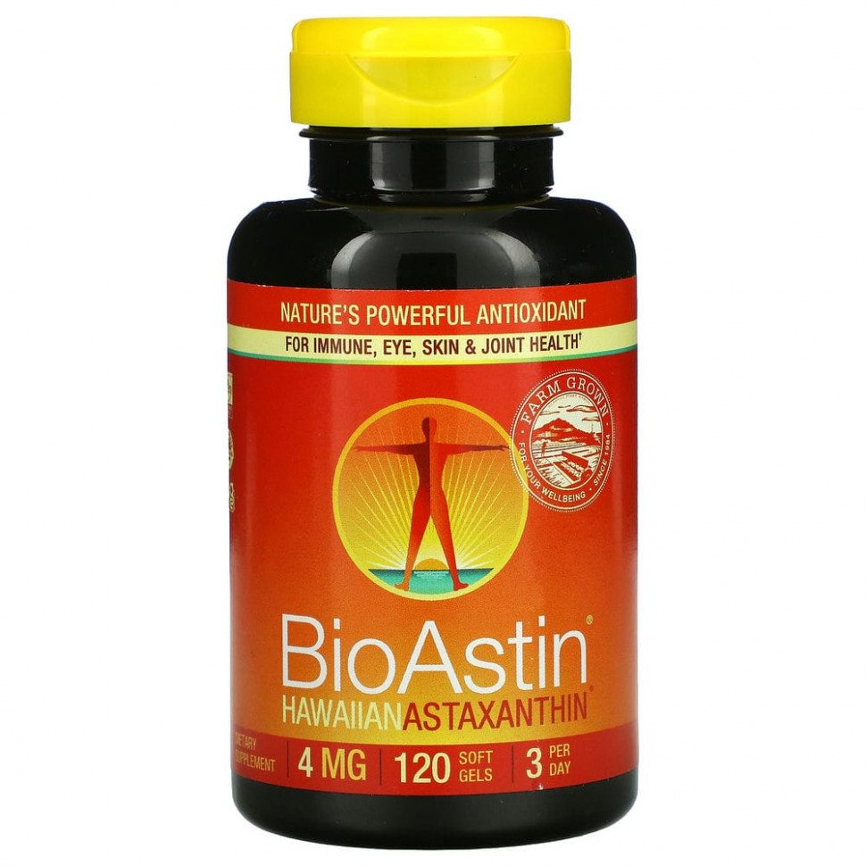  Nutrex Hawaii, BioAstin,  , 4 , 120      -     , -, 