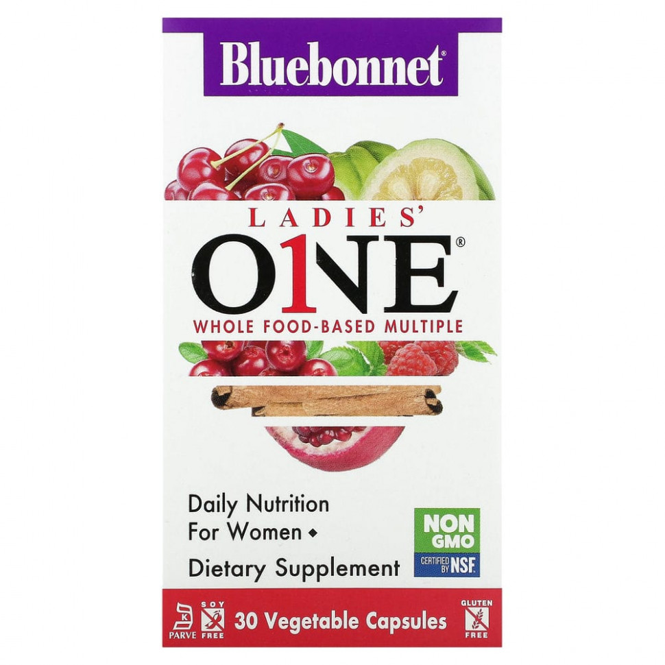  Bluebonnet Nutrition, Ladies 'ONE,      , 30      -     , -, 