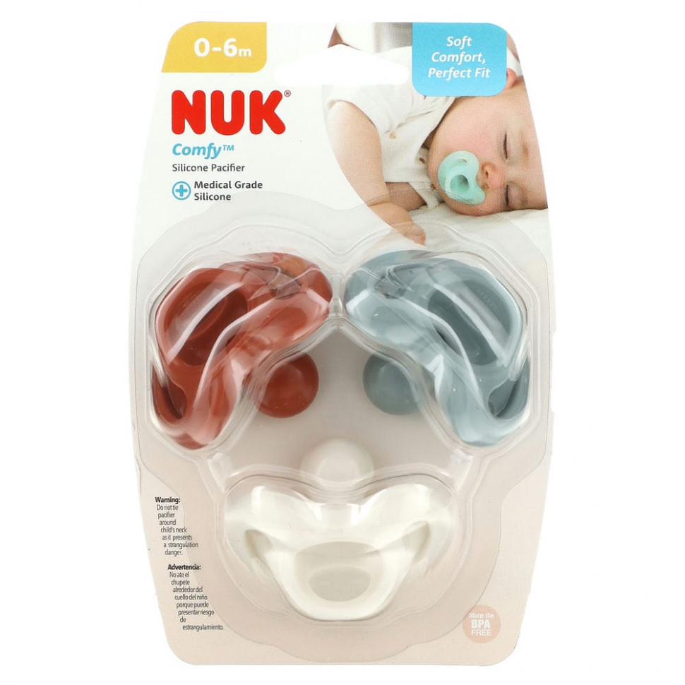  NUK, Comfy,  ,   06 ,  , 3 .      -     , -, 