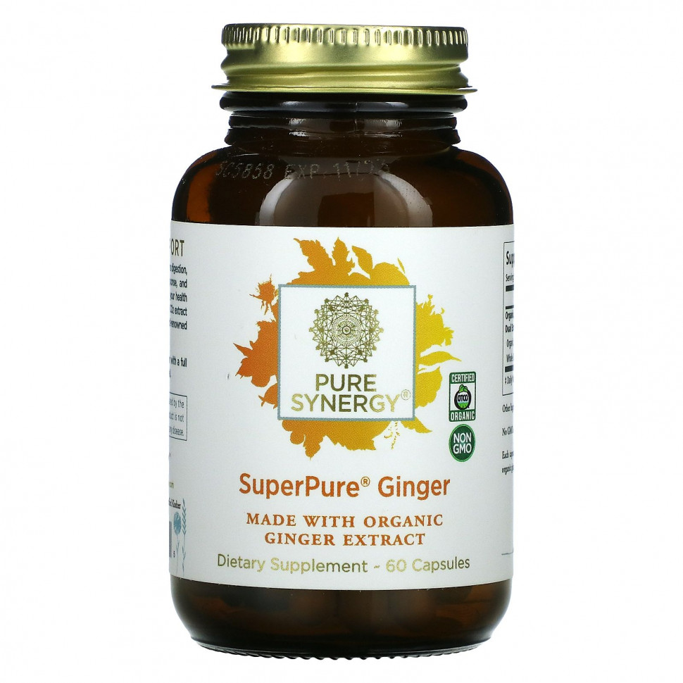  Pure Synergy, SuperPure Ginger, 60     -     , -, 