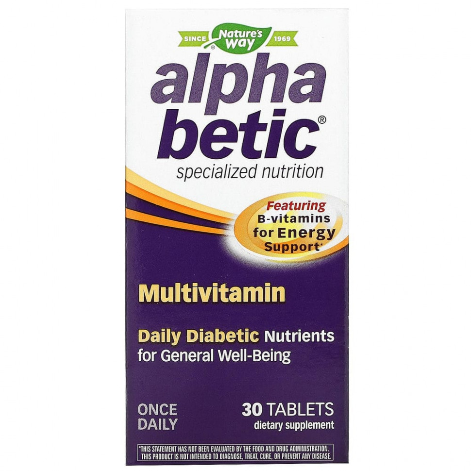  Nature's Way, Alpha Betic, , 30     -     , -, 