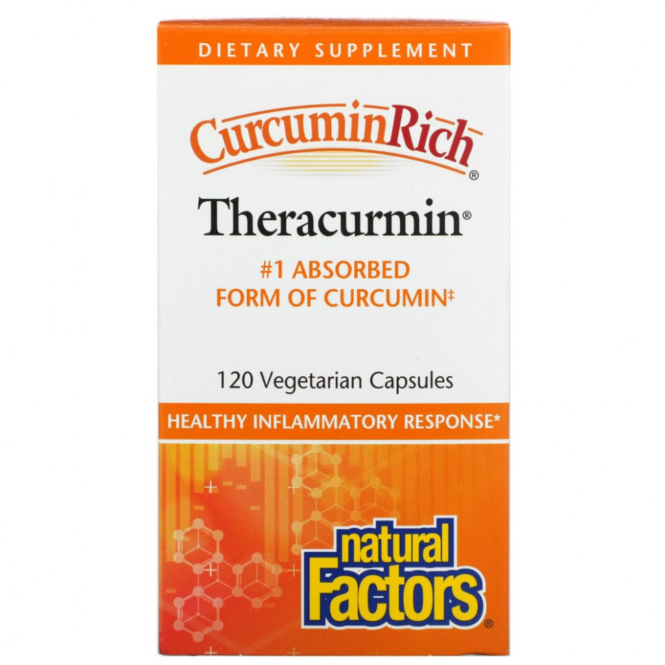 ������ ������ Natural Factors, CurcuminRich, Theracurmin, ��������, 120 ������������ ������  IHerb (������) ����