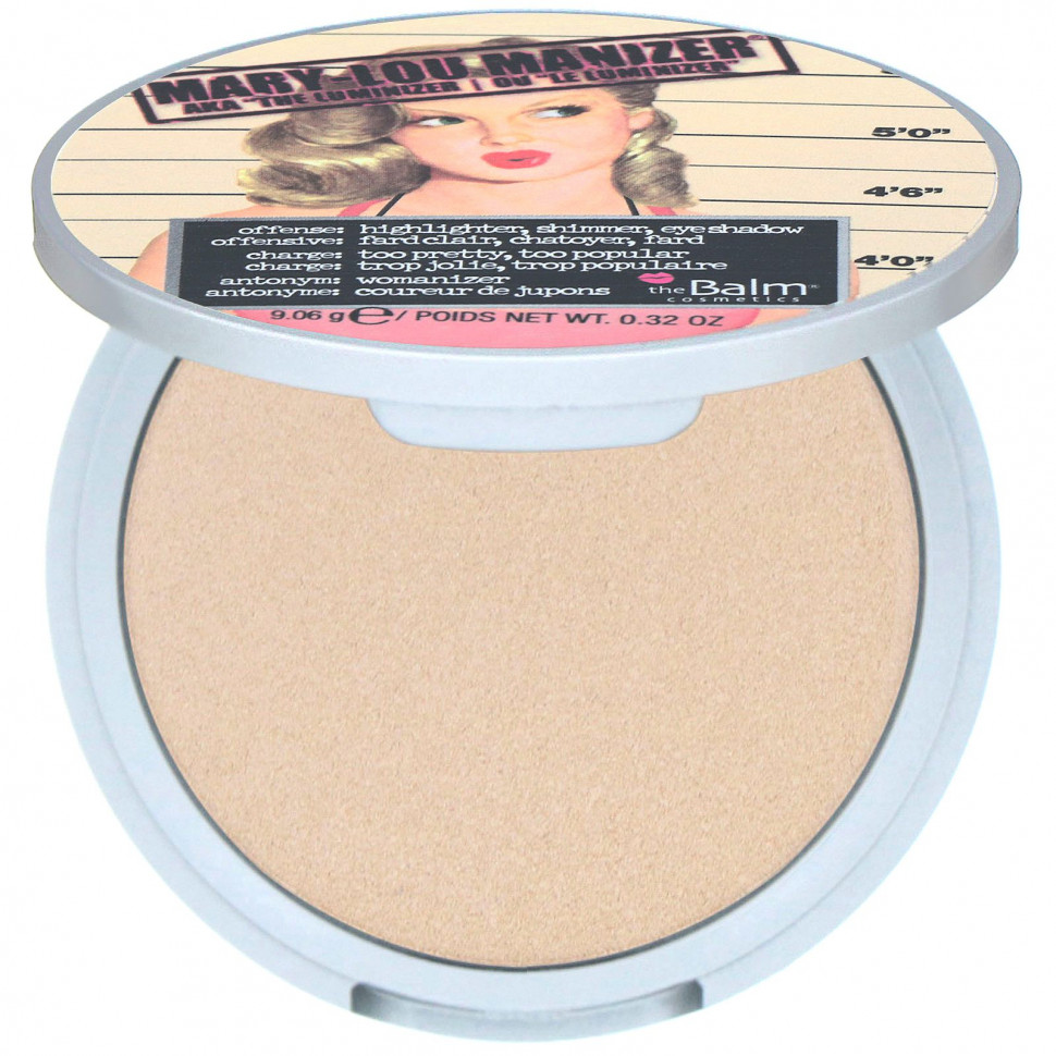  theBalm Cosmetics, Mary-Lou Manizer,   , 9,06     -     , -, 