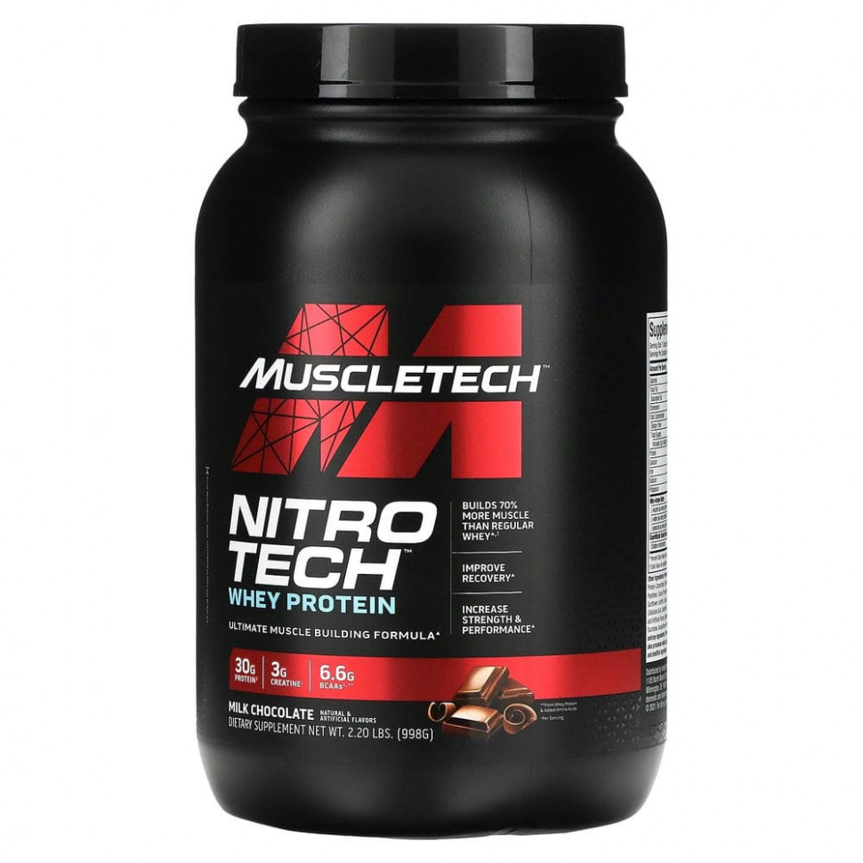  Muscletech,  Performance, Nitro Tech,      ,   , 998  (2,20 )    -     , -, 