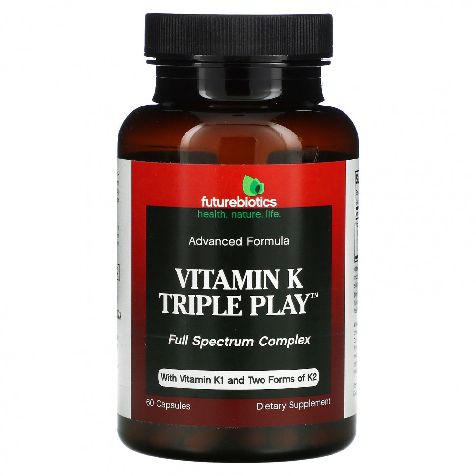 ������ ������ FutureBiotics, Triple Play, ������� �, 60 ������  IHerb (������) ����