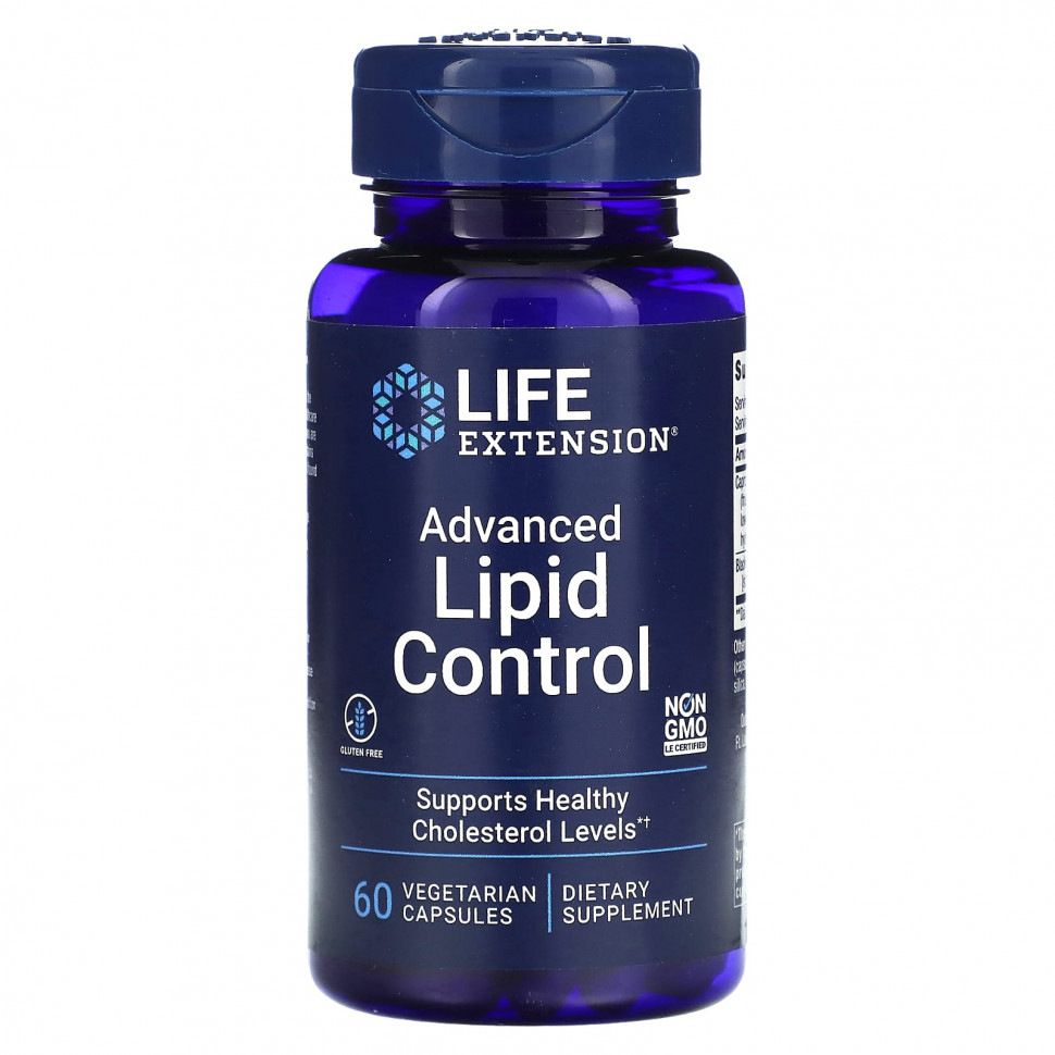  Life Extension, Advanced Lipid Control, 60      -     , -, 