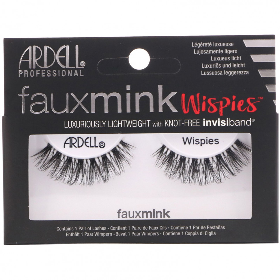  Ardell, Faux Mink,   Wispies, 1     -     , -, 