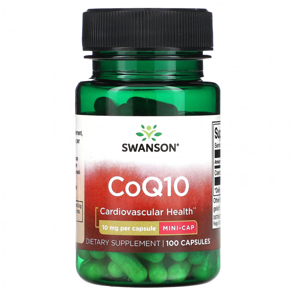  Swanson, CoQ10, 10 , 100     -     , -, 