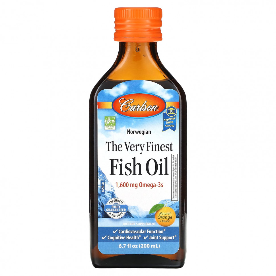  Carlson, The Very Finest Fish Oil,  , 200  (6,7 . )    -     , -, 