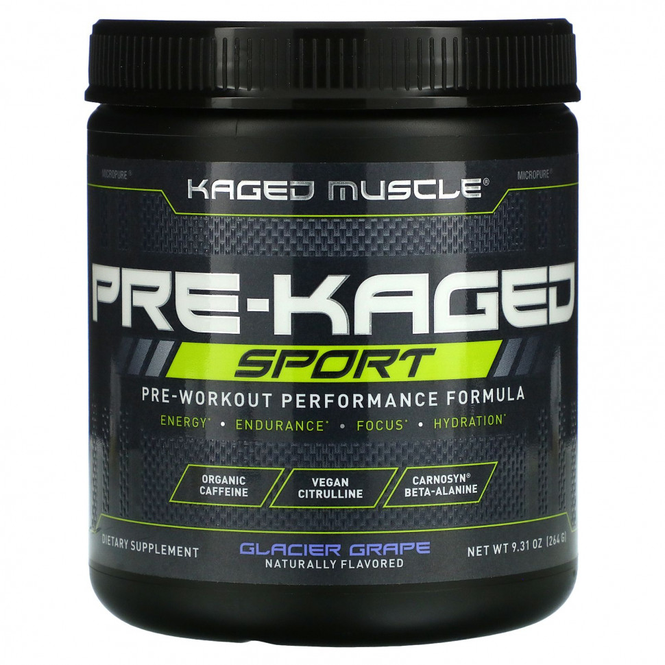  Kaged Muscle, PRE-KAGED Sport,  ,  , 264  (9,31 )    -     , -, 