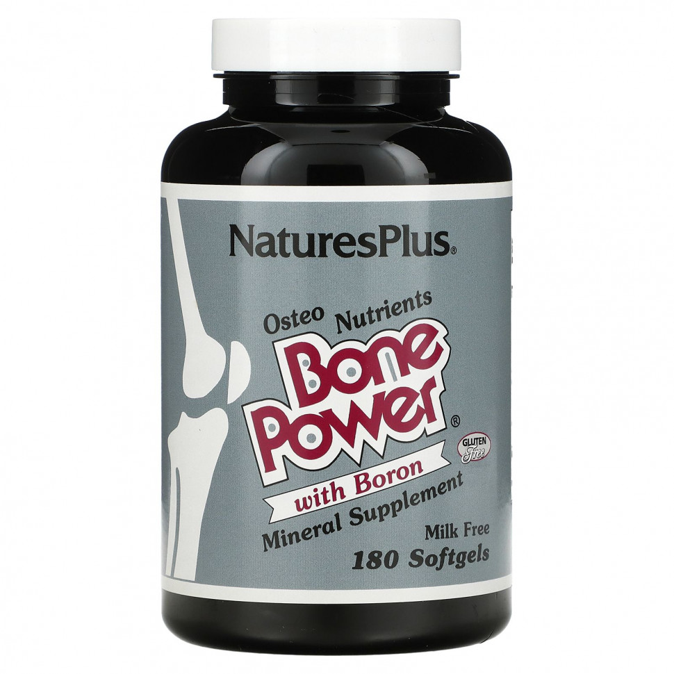 ������ ������ NaturesPlus, Bone Power � �����, 180 ������  IHerb (������) ����