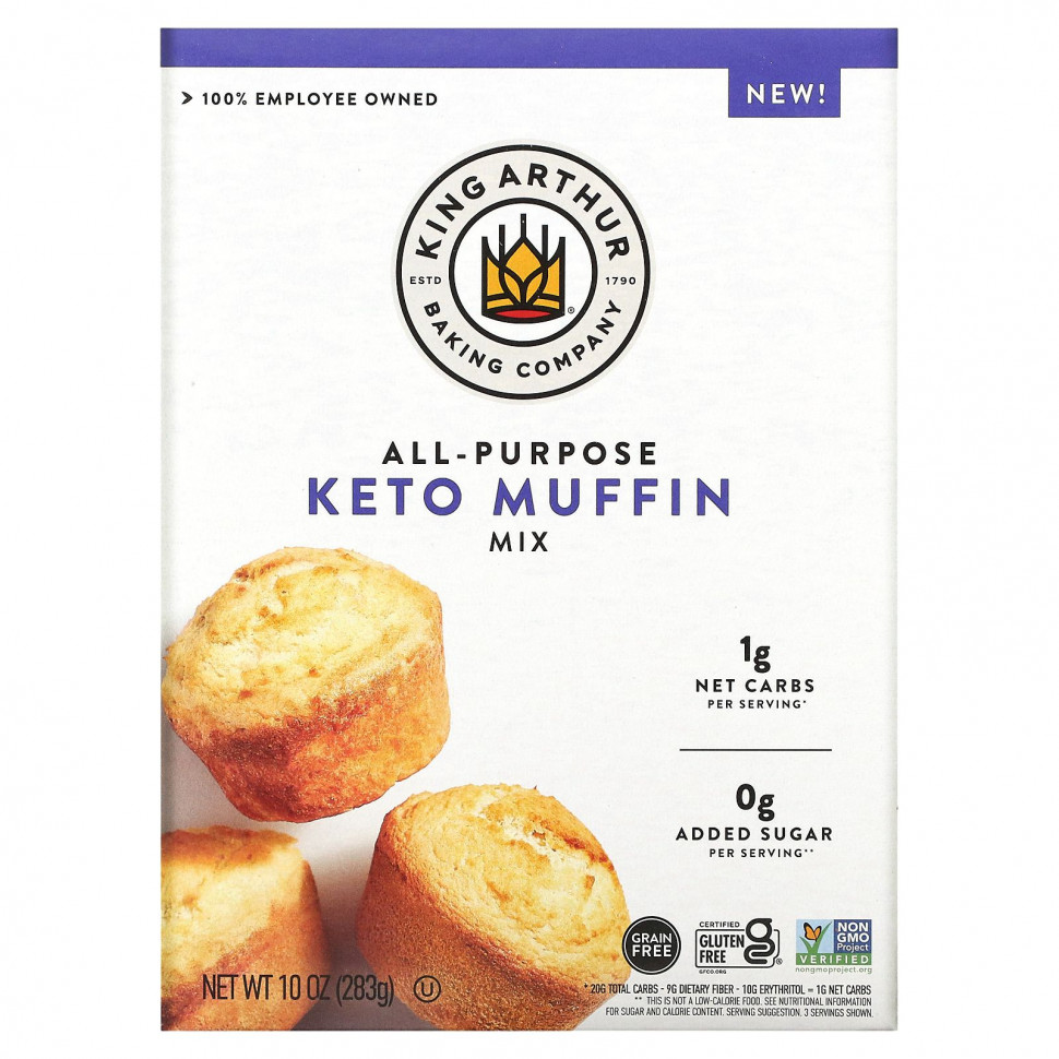 ������ ������ King Arthur Flour, ������������� ����� ��� ����-��������, 283 � (10 �����)  IHerb (������) ����