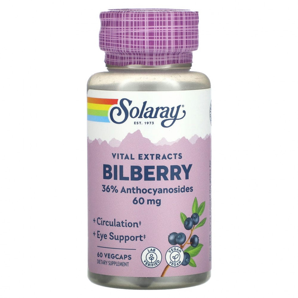  Solaray, Vital Extracts, , 60 , 60      -     , -, 