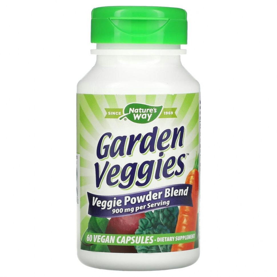  Nature's Way, Garden Veggies, 60      -     , -, 