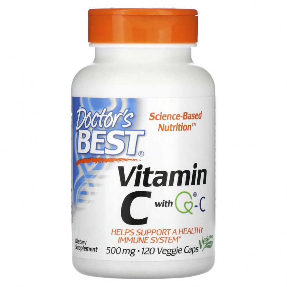  Doctor's Best,  C  Quali-C, 500 , 120      -     , -, 