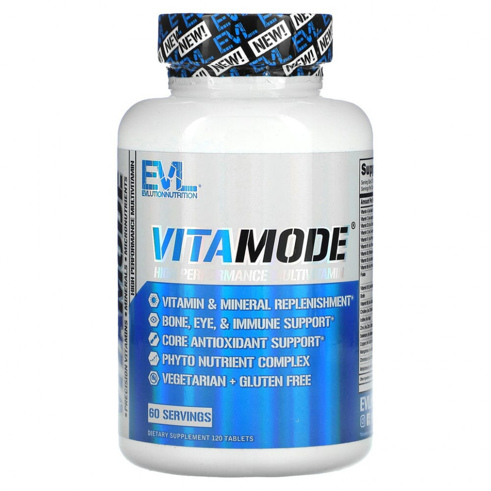 ������ ������ EVLution Nutrition, VitaMode, ����������������� ��������������, 120 ��������  IHerb (������) ����