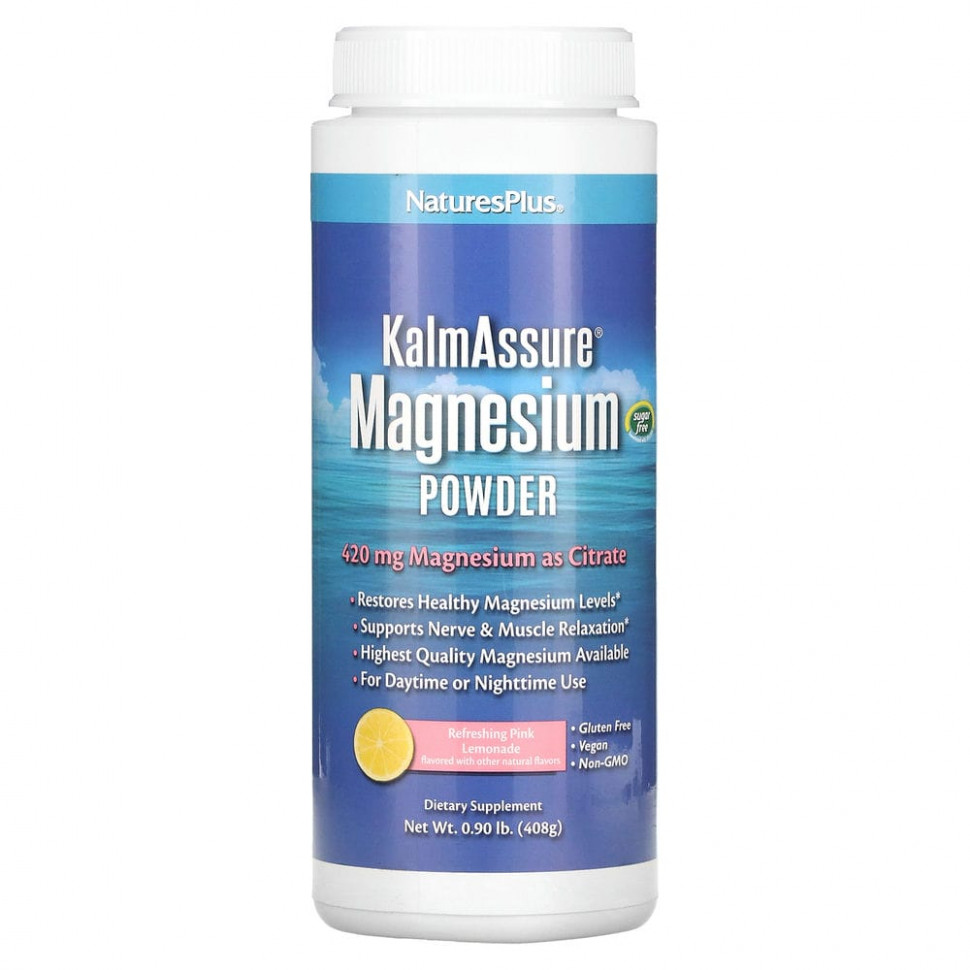  NaturesPlus, Kalmassure,   ,     , 400 , 408  (0,90 )    -     , -, 