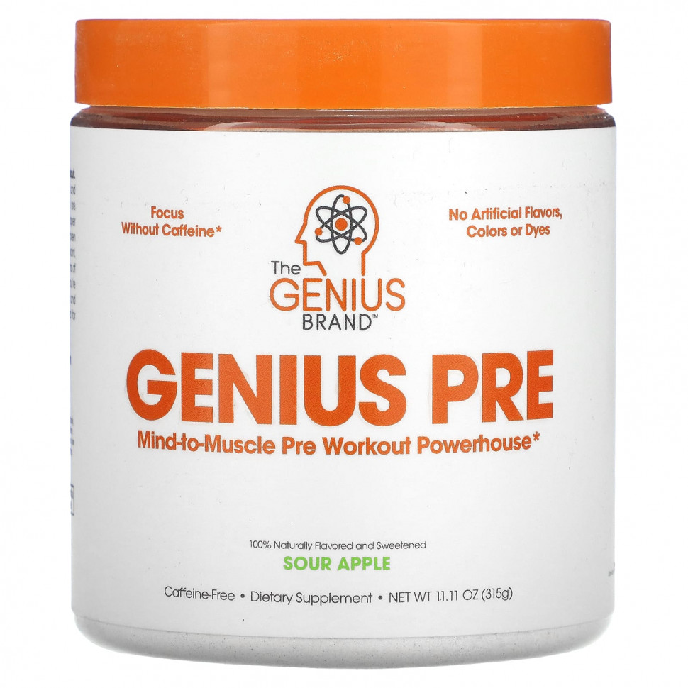 ������ ������ The Genius Brand, Genius Pre, ������ ������, 315 � (11,11 �����)  IHerb (������) ����