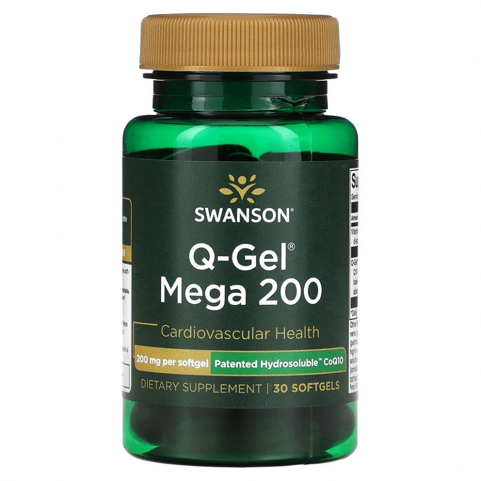 ������ ������ Swanson, Q-Gel Mega, 200 ��, 30 ������ ��������  IHerb (������) ����