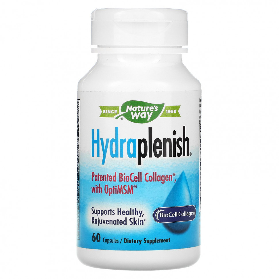   Nature's Way, Hydraplenish,   BioCell Collagen  OptiMSM, 60   IHerb () 