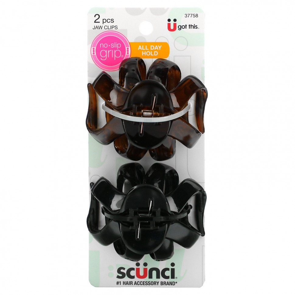  Scunci, - No Slip Grip,    , 2     -     , -, 