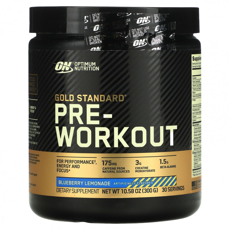  Optimum Nutrition, Gold Standard Pre-Workout,     , 300  (10,58 )    -     , -, 