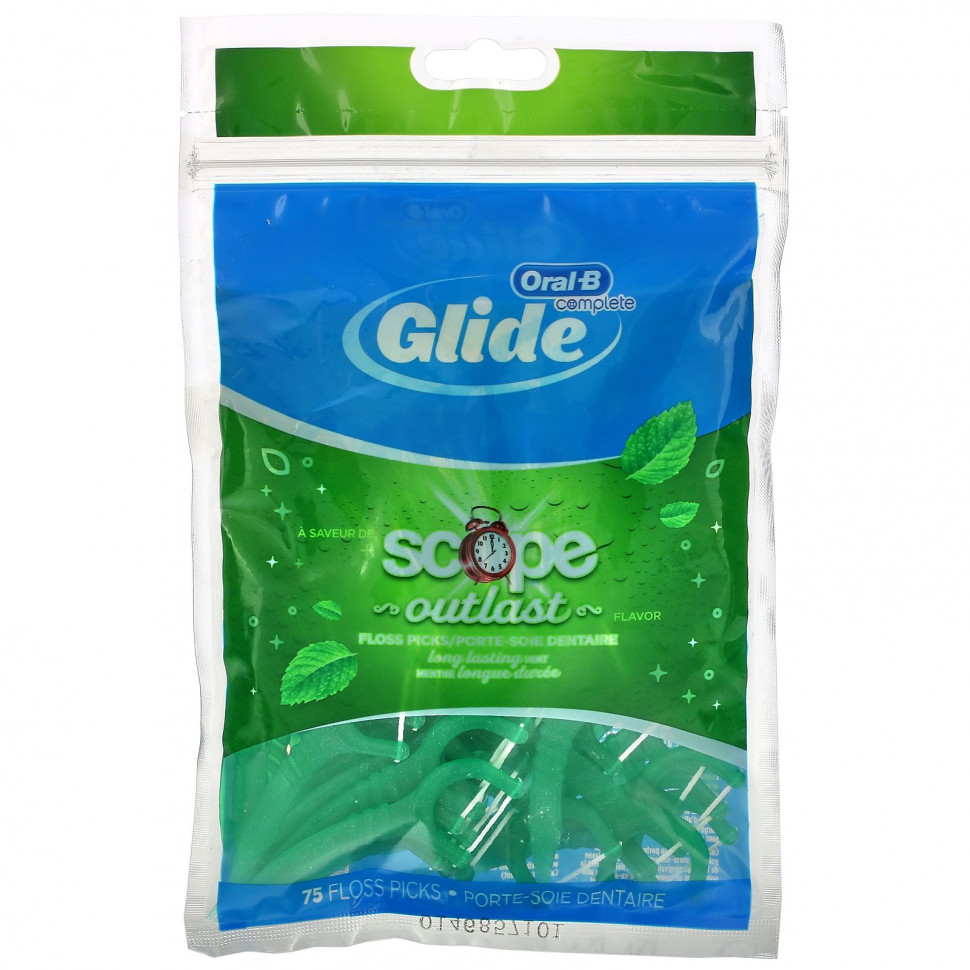 ������ ������ Oral-B, Scope Floss Picks, Outlast, 75 ����������  IHerb (������) ����