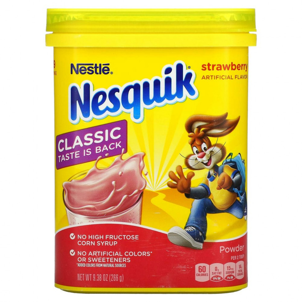 ������ ������ Nesquik, Nestle, �������, ��������, 266 � (9,38 �����)  IHerb (������) ����