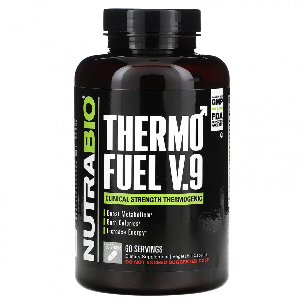 ������ ������ Nutrabio Labs, ThermoFuel V.9 ��� ������, 180 ������  IHerb (������) ����