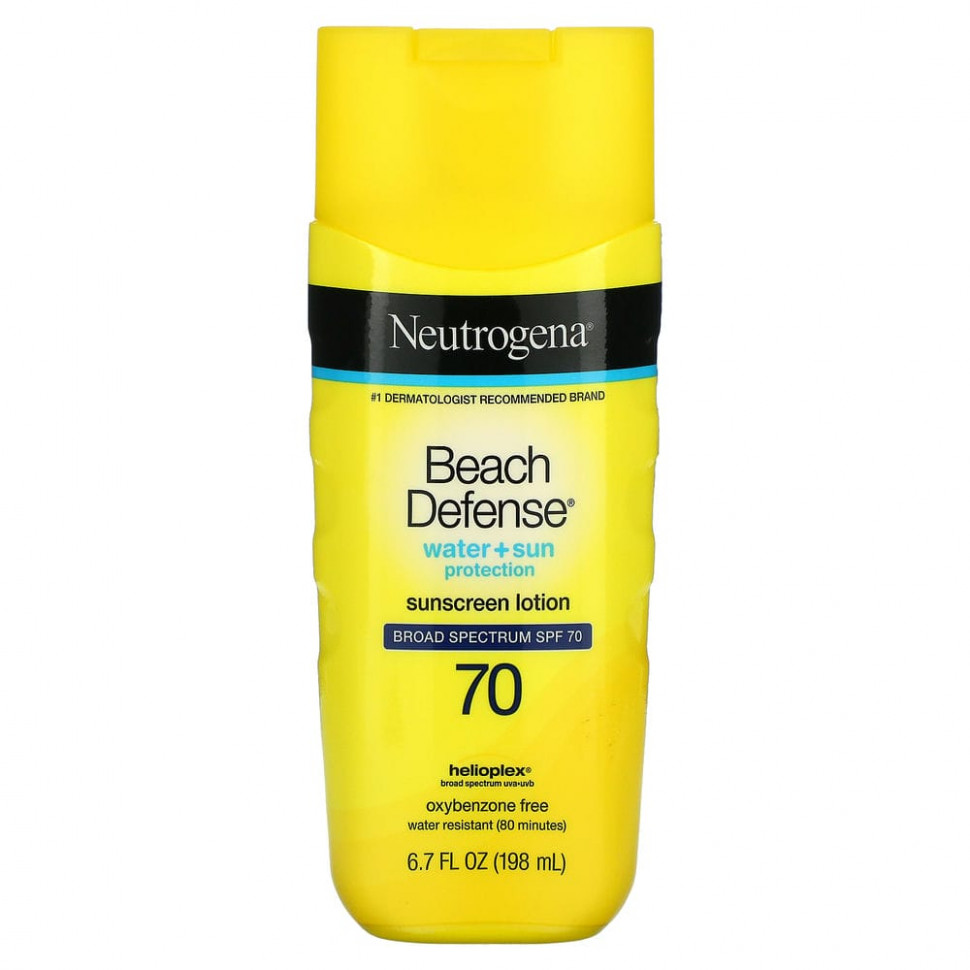 ������ ������ Neutrogena, �������������� ������ Beach Defense, SPF 70, 198 �� (6,7 ����. �����)  IHerb (������) ����