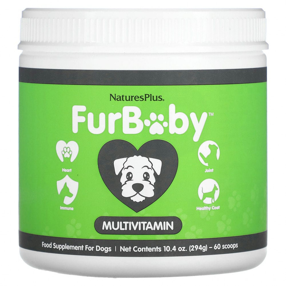 ������ ������ NaturesPlus, FurBaby, �������������� ��� �����, 294 � (10,4 �����)  IHerb (������) ����