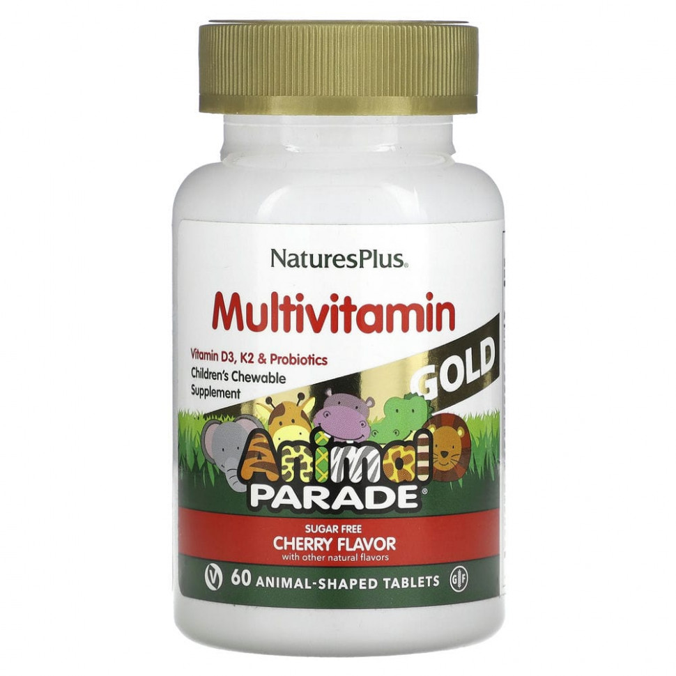  NaturesPlus, Source of Life, Animal Parade Gold,      ,   , 60        -     , -, 