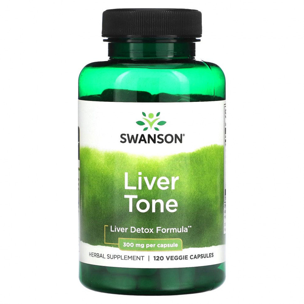 ������ ������ Swanson, Liver Tone, 300 ��, 120 ������������ ������  IHerb (������) ����