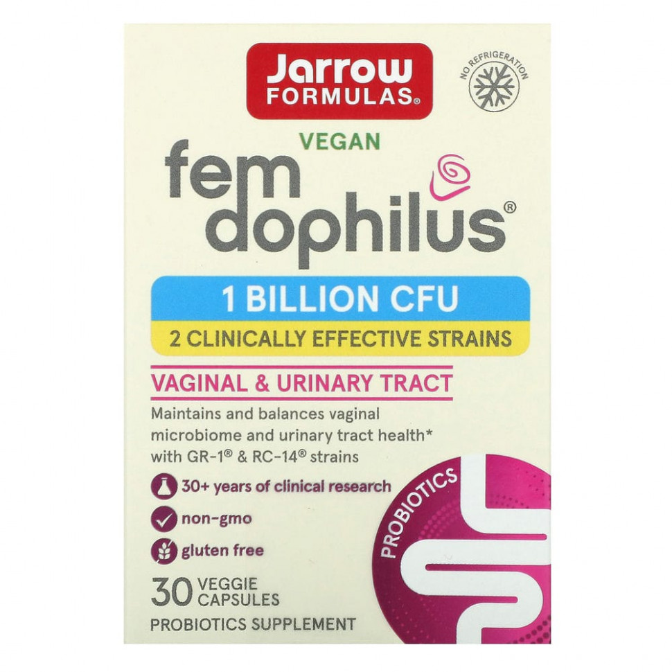 ������ ������ Jarrow Formulas, Fem Dophilus ��� ������, 30 ������������ ������  IHerb (������) ����