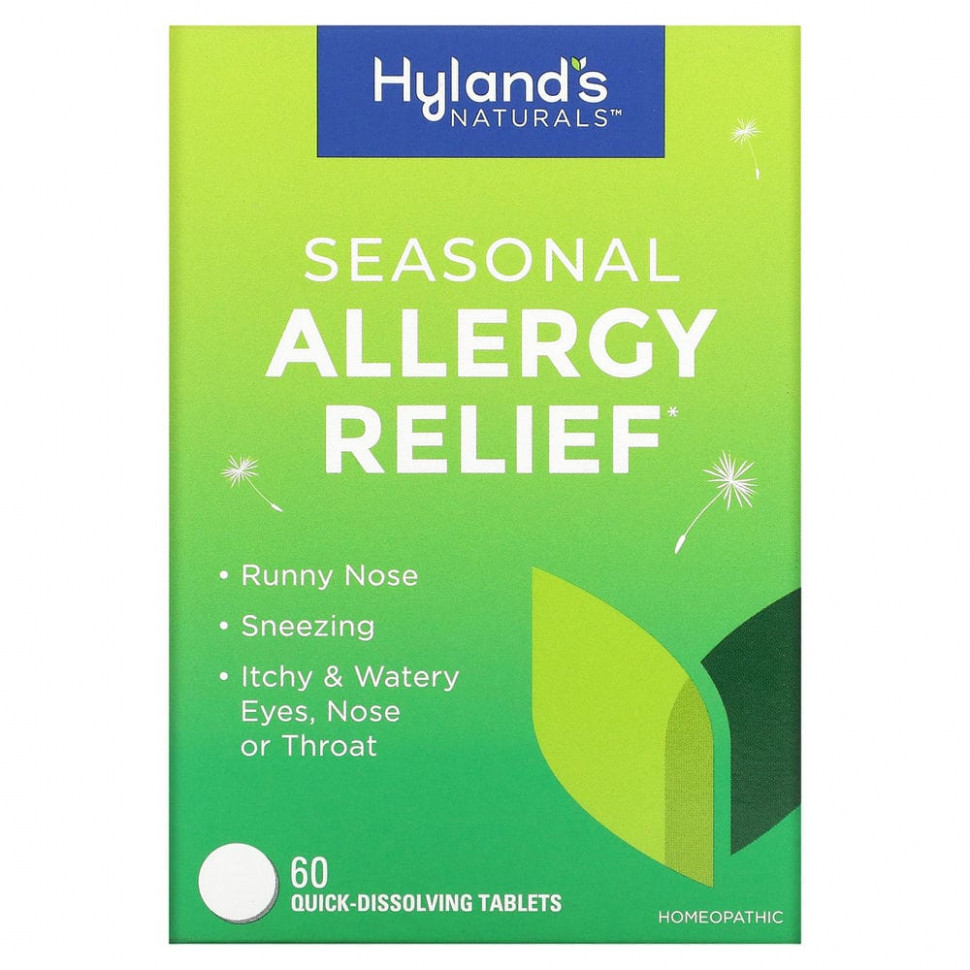 ������ ������ Hyland's, Seasonal Allergy Relief, 60 ����������������� ��������  IHerb (������) ����