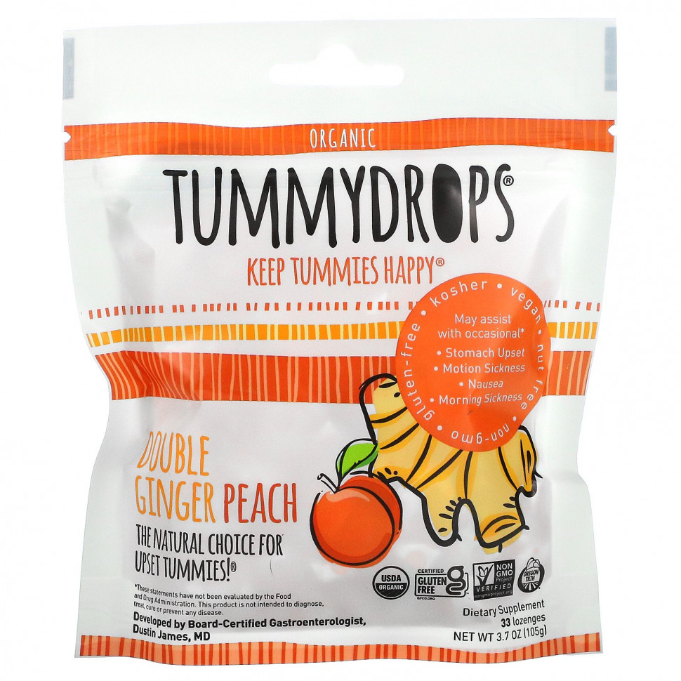  Tummydrops, Organic,    , 33 , 105  (3,7 )    -     , -, 